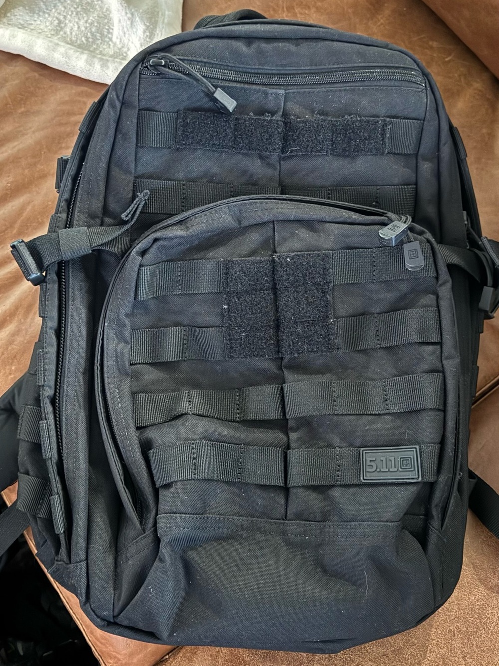 5.11 RUSH 2.0 black backpack with molle system and laptop sleeve EXCELLENT - Picture 2 of 8